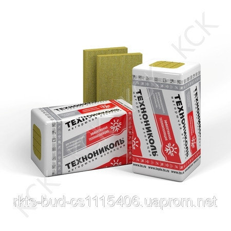 Техновент СТАНДАРТ;плотность 80 кг/м3; толщина 50 мм